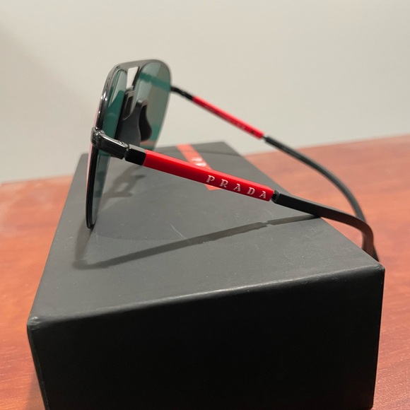 Prada Linea Rossa Aviator Sunglasses - Picture 3 of 7